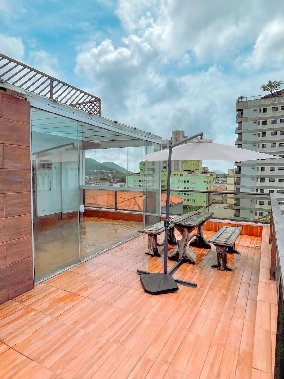 Cobertura Na Praia Da Enseada-Guaruja 180M2 10 Hospedes Zewnętrze zdjęcie